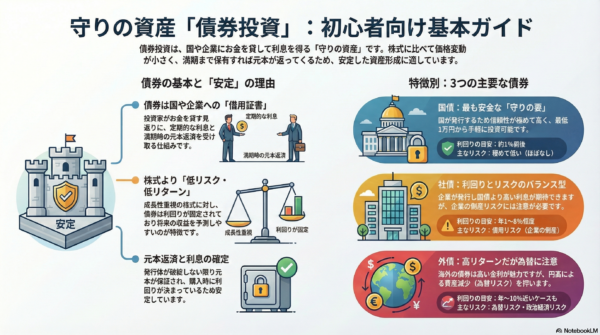 債券・社債・外債・国債