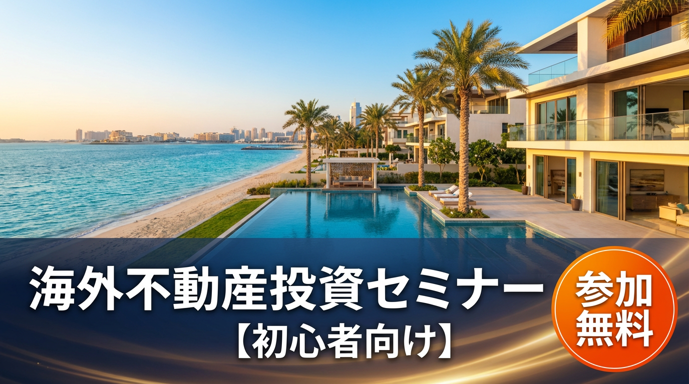 海外不動産投資セミナー（初心者向け）【大阪ＦＰ】